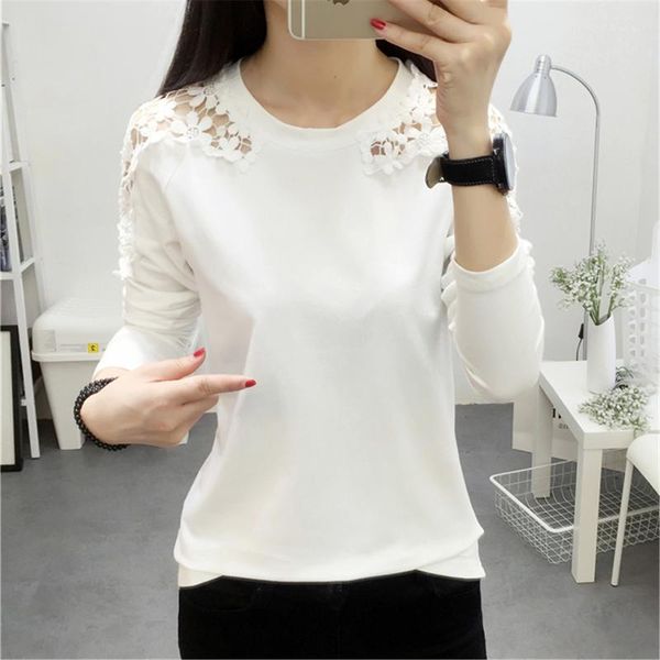 women's t-shirt 2021 summer t shirt women soft loose solid lace patchwork casual natural short basic shirts, White
women's t-shirt 2021 summer t shirt women soft loose solid lace patchwork casual natural short basic shirts, White