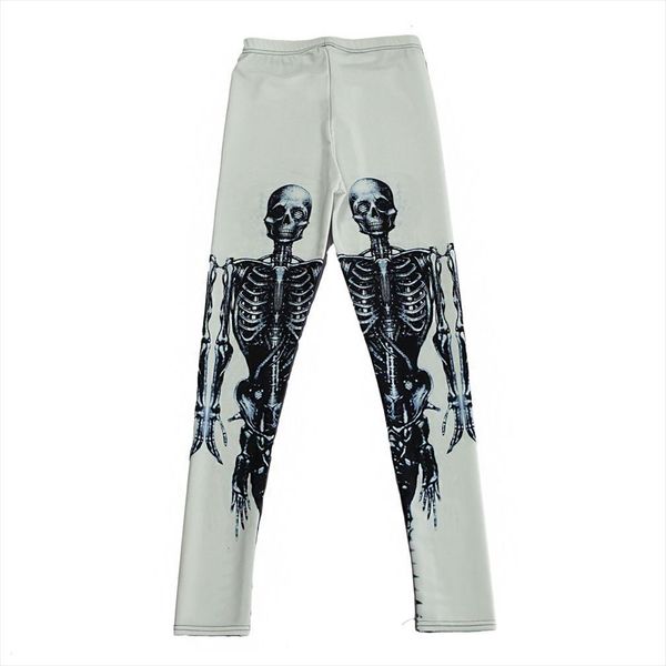 white skull style high waist womens legging winter printed pants slim fitness leggins gym clothes, Black
white skull style high waist womens legging winter printed pants slim fitness leggins gym clothes, Black