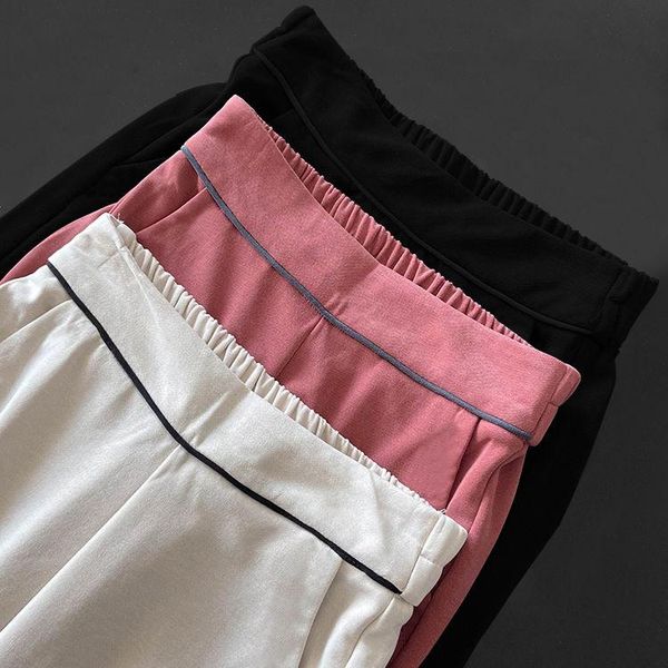 women's pants & capris easycore fashion wide leg girl loose causal dropped-feeling ninth trousers, Black;white
women's pants & capris easycore fashion wide leg girl loose causal dropped-feeling ninth trousers, Black;white