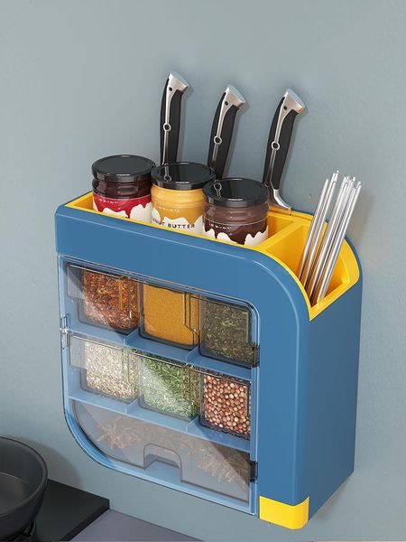 seasoning box set household integrated multi-grid kitchen storage decorative objects & figurines
seasoning box set household integrated multi-grid kitchen storage decorative objects & figurines