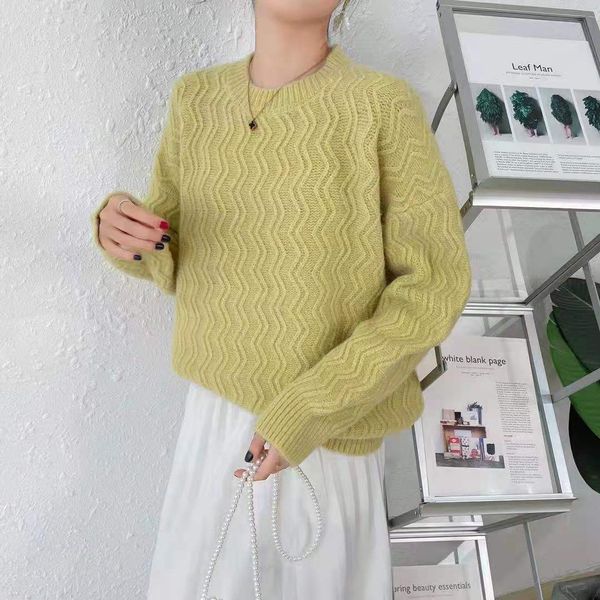 loose versatile lazy style long sleeve twist pullover sweater trendy women's new thickened sweater in autumn and winter 2021, White;black
loose versatile lazy style long sleeve twist pullover sweater trendy women's new thickened sweater in autumn and winter 2021, White;black