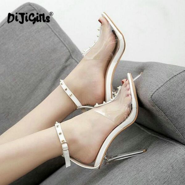 dropship pvc jelly sandals rivet crystal leopard open toed high heels women transparent heel pumps 11cm, Black
dropship pvc jelly sandals rivet crystal leopard open toed high heels women transparent heel pumps 11cm, Black
