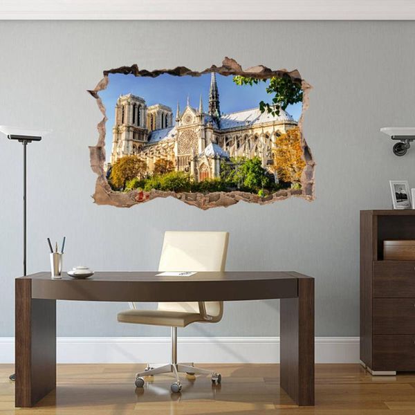 wallpapers 69x46cm 3d wall sticker cathedral scenery decal removable self-adhesive painting waterproof decor for room porch
wallpapers 69x46cm 3d wall sticker cathedral scenery decal removable self-adhesive painting waterproof decor for room porch