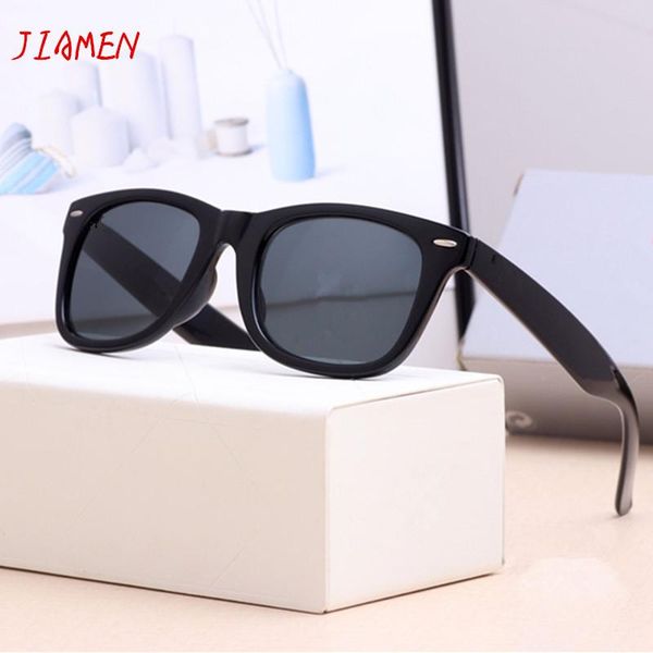 sunglasses 2021 retro glass lens polarized women men classic acetate rivet design goggles square sun glasses + box, White;black
sunglasses 2021 retro glass lens polarized women men classic acetate rivet design goggles square sun glasses + box, White;black