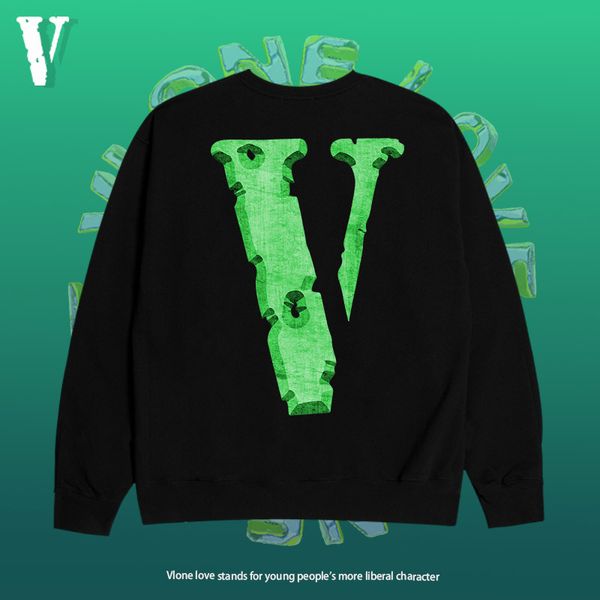long 2021 brand v hoodie love official website portrait 3d modeling round neck sweater men's spring and autumn thin fashion brand green, Black
long 2021 brand v hoodie love official website portrait 3d modeling round neck sweater men's spring and autumn thin fashion brand green, Black