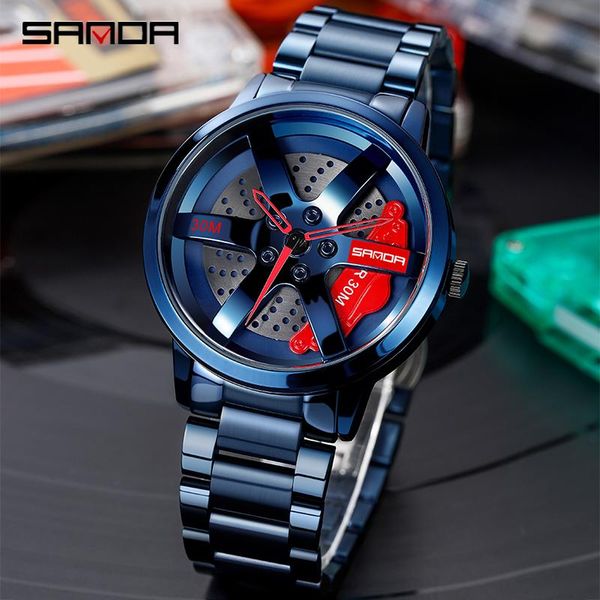 wristwatches sanda men's watch roulette rotating dial creative waterproof quartz casual relogio masculino, Slivery;brown
wristwatches sanda men's watch roulette rotating dial creative waterproof quartz casual relogio masculino, Slivery;brown