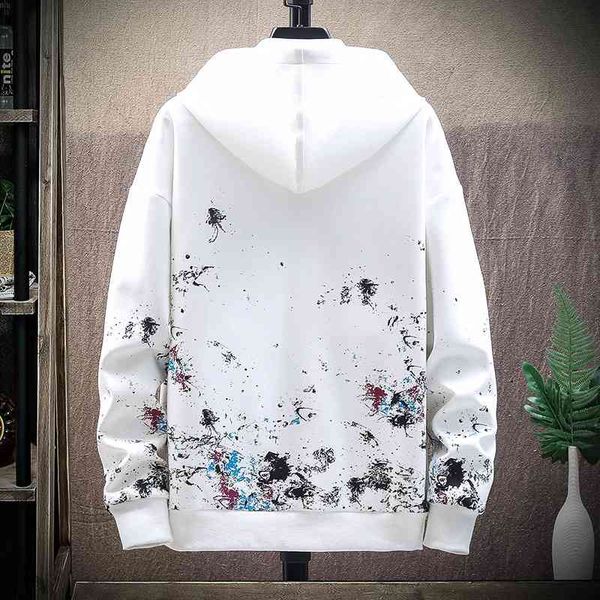 2021hooded sweater spring and autumn korean fashion hoodie trend simple loose hooded pullover men's wear, Black
2021hooded sweater spring and autumn korean fashion hoodie trend simple loose hooded pullover men's wear, Black