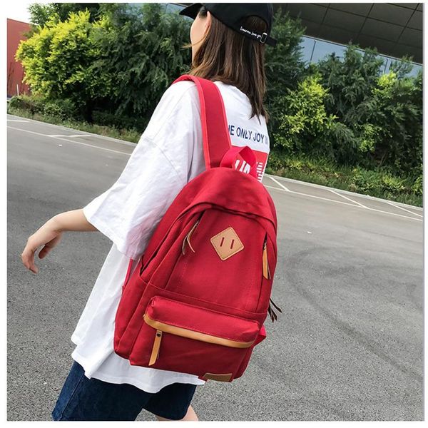 backpack school travel student lapbag casual canvas solid teenage girl boy zipper
backpack school travel student lapbag casual canvas solid teenage girl boy zipper