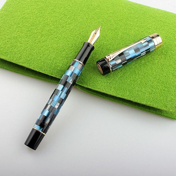 fountain pens jinhao 100 resin pen blue checkerboard fine size 0.5mm ink with converter for business office writing
fountain pens jinhao 100 resin pen blue checkerboard fine size 0.5mm ink with converter for business office writing