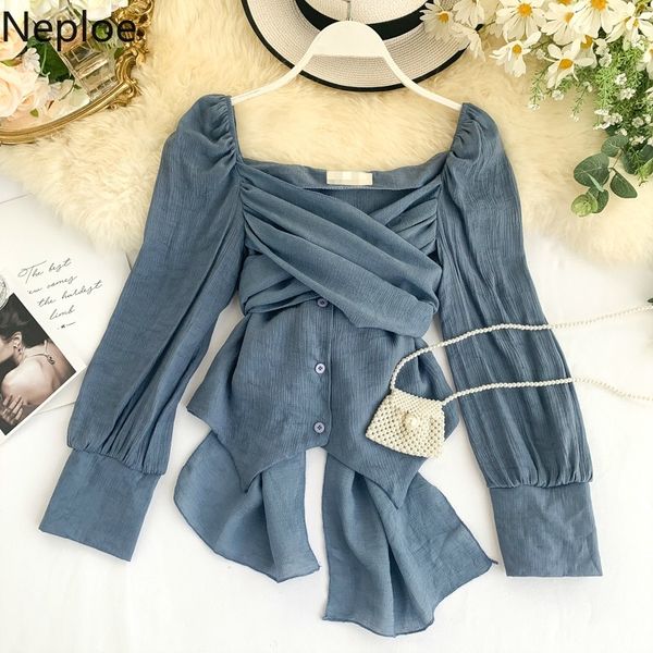 neploe shirt female design v neck cross tie blusas slim waist irregular ins blouse women autumn spring ins slim fit new47248 210317, White
neploe shirt female design v neck cross tie blusas slim waist irregular ins blouse women autumn spring ins slim fit new47248 210317, White