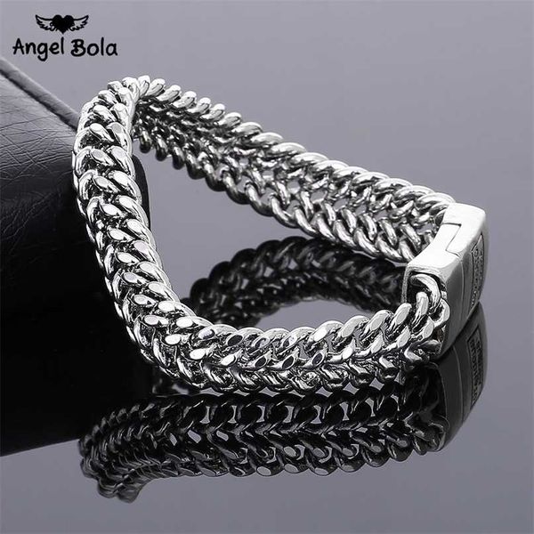 ancient silver color fashion punk 11.5mm width buddha bracelet for women diy bangle charms bracelets men pulseira jewelry gift 211124, Black
ancient silver color fashion punk 11.5mm width buddha bracelet for women diy bangle charms bracelets men pulseira jewelry gift 211124, Black