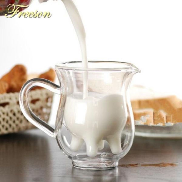 cute cow double layer glass mug milk juice coffee 250ml creamer cup tea cups with handle drinkware kitchen accessories wine glasses
cute cow double layer glass mug milk juice coffee 250ml creamer cup tea cups with handle drinkware kitchen accessories wine glasses