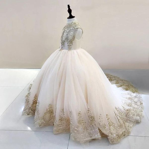 girl's dresses flower girl for weddings high collar sleeveless kids party communion gowns appliques sequined princess dress, Red;yellow
girl's dresses flower girl for weddings high collar sleeveless kids party communion gowns appliques sequined princess dress, Red;yellow