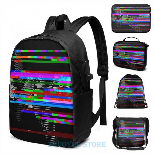 backpack funny graphic print glitch ascii dogfight usb charge men school bags women bag travel laptop
backpack funny graphic print glitch ascii dogfight usb charge men school bags women bag travel laptop