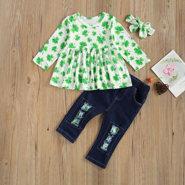 kids girl clothes set printed long sleeve round collar t-shirt+ ripped pants summer spring 2-piece suit clothing sets, White
kids girl clothes set printed long sleeve round collar t-shirt+ ripped pants summer spring 2-piece suit clothing sets, White