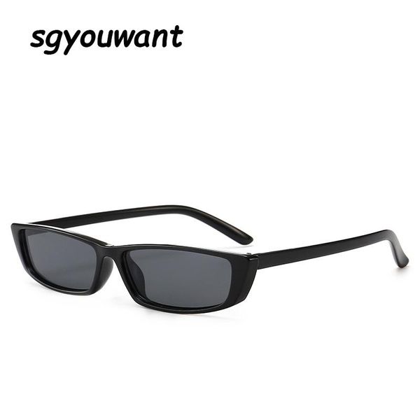 sgyouwant vintage small rectangle sunglasses women brand designer frame sun glasses retro narrow eyewear uv400, White;black
sgyouwant vintage small rectangle sunglasses women brand designer frame sun glasses retro narrow eyewear uv400, White;black