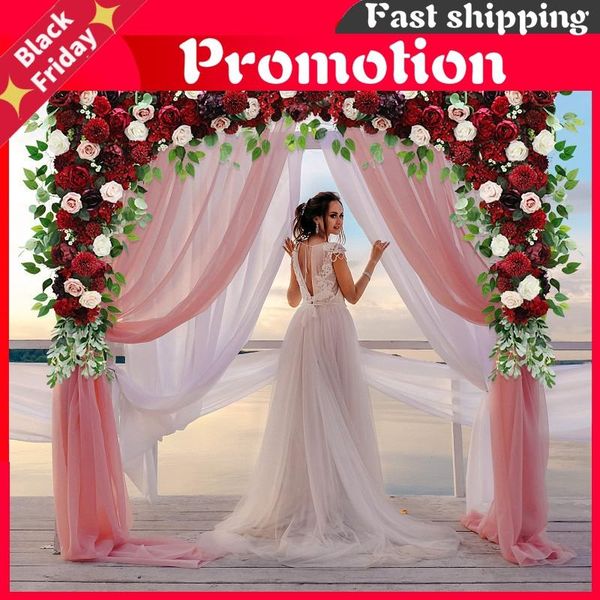 decorative flowers & wreaths 140cm custom burgundy wine red artificial flower wall garland table centerpiece wedding backdrop decor party co
decorative flowers & wreaths 140cm custom burgundy wine red artificial flower wall garland table centerpiece wedding backdrop decor party co