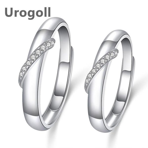 wedding rings noble couple ring lover's pure 925 sterling silver jewelry zircon anniversary gift for valentine's day, Slivery;golden
wedding rings noble couple ring lover's pure 925 sterling silver jewelry zircon anniversary gift for valentine's day, Slivery;golden
