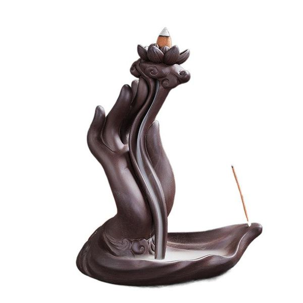 purple solid color sand backflow incense burner aroma diffuser home interior decoration office ornaments #04233 fragrance lamps
purple solid color sand backflow incense burner aroma diffuser home interior decoration office ornaments #04233 fragrance lamps