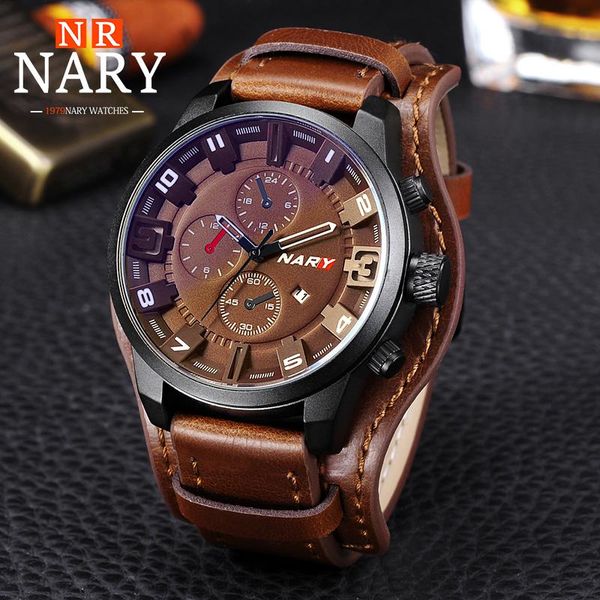 wristwatches nary man watch fashion steampunk men sports watches wide leather strap quartz clock reloj hombre relogio masculino, Slivery;brown
wristwatches nary man watch fashion steampunk men sports watches wide leather strap quartz clock reloj hombre relogio masculino, Slivery;brown
