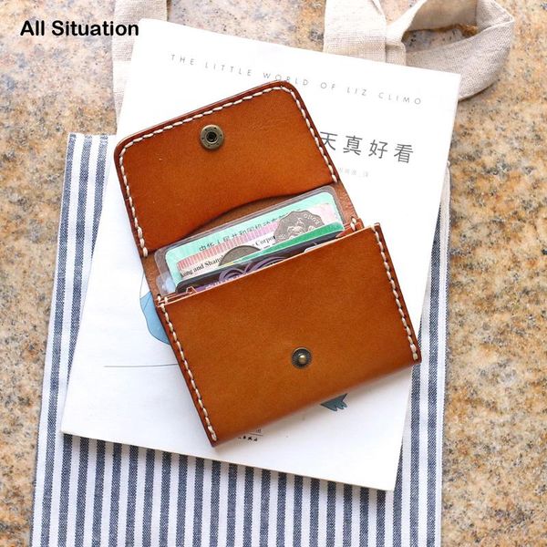 card holders luxury storage coin purses first layer cow leather handmade men bag women retro organizer money wallet, Brown;gray
card holders luxury storage coin purses first layer cow leather handmade men bag women retro organizer money wallet, Brown;gray