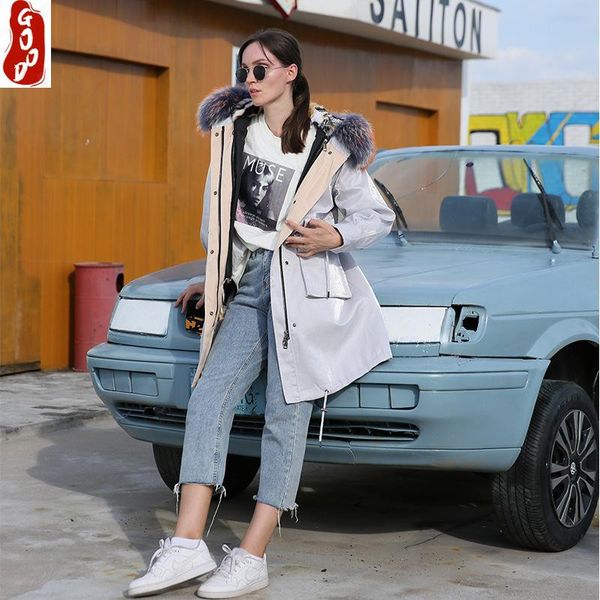 women's fur & faux natural liner parka winter real coat women clothes 2021 korean thick warm long jacket raccoon hood 007, Black
women's fur & faux natural liner parka winter real coat women clothes 2021 korean thick warm long jacket raccoon hood 007, Black