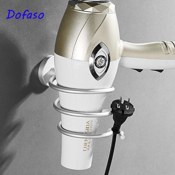 bathroom shelves aluminum hair dryer bracket on the wall, storage rack, rack