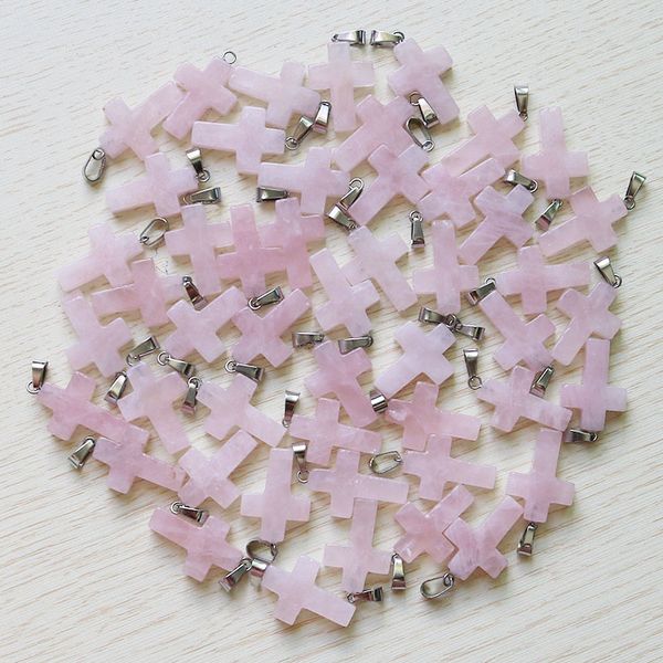 rose quartzs crystal necklace natural stone cross water drop heart pendants fashion beads 20mm for diy jewelry making gemstones, Bronze;silver
rose quartzs crystal necklace natural stone cross water drop heart pendants fashion beads 20mm for diy jewelry making gemstones, Bronze;silver