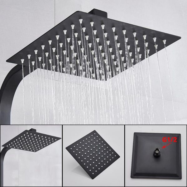 bathroom shower sets thermostatic bath faucet black rain head wall mounted bathtub mixer tap set
bathroom shower sets thermostatic bath faucet black rain head wall mounted bathtub mixer tap set
