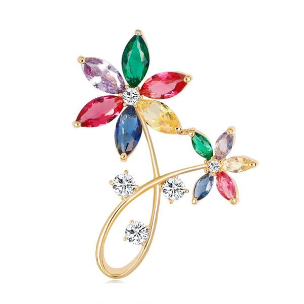 pins, brooches fashion sparkling multicolor stones brooch flower metal lapel pins for women holiday gift drop with box, Gray
pins, brooches fashion sparkling multicolor stones brooch flower metal lapel pins for women holiday gift drop with box, Gray