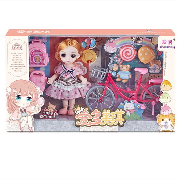 13 joints movable 16cm bjd doll 1/12 fashion dress up girl play house toy kitchen cart boxed set birthday gift decoration
13 joints movable 16cm bjd doll 1/12 fashion dress up girl play house toy kitchen cart boxed set birthday gift decoration