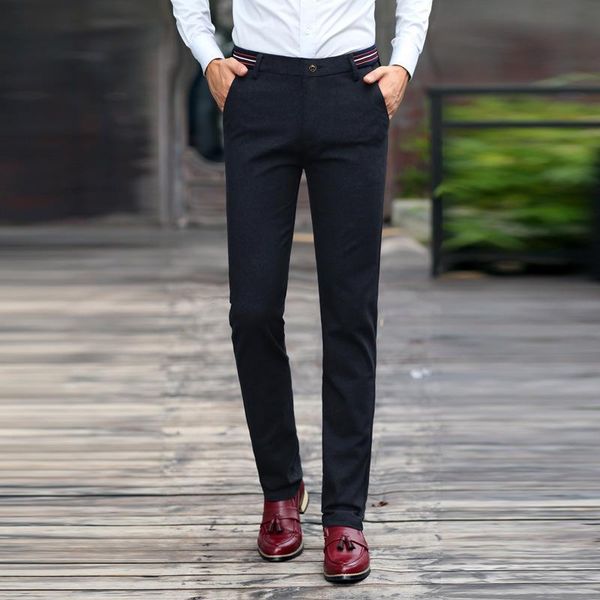 men's pants nice fashion mens casual brand work male clothing cotton formal trousers men size 29-39, Black
men's pants nice fashion mens casual brand work male clothing cotton formal trousers men size 29-39, Black
