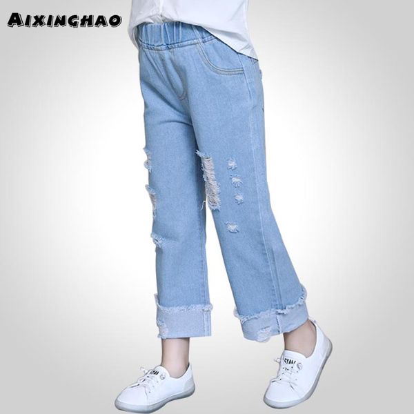 jeans for girls casual ripped pants loose children spring autumn children's clothing 6 8 10 12 14, Blue
jeans for girls casual ripped pants loose children spring autumn children's clothing 6 8 10 12 14, Blue