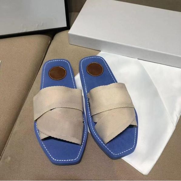 women woody mules slippers designer canvas cross woven sandals summer outdoor peep toe casual slipper letter stylist shoes size 35-40, Black
women woody mules slippers designer canvas cross woven sandals summer outdoor peep toe casual slipper letter stylist shoes size 35-40, Black
