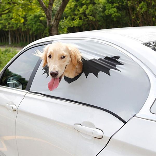 creative foldable bat pattern sunscreen car rear window shade visor cover curtain for pet dog gatos with a hole seat covers
creative foldable bat pattern sunscreen car rear window shade visor cover curtain for pet dog gatos with a hole seat covers
