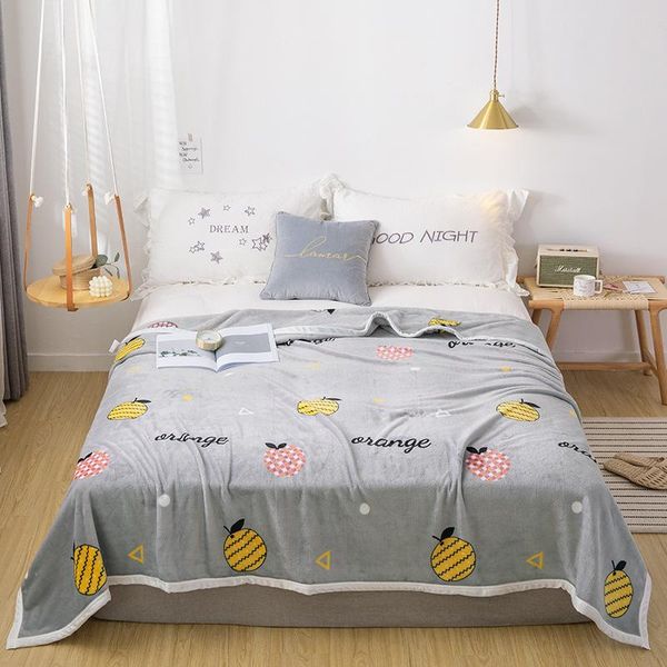 blankets modern style orange printing air conditioned throw flannel soft comfortable kids students bed summer blanket
blankets modern style orange printing air conditioned throw flannel soft comfortable kids students bed summer blanket