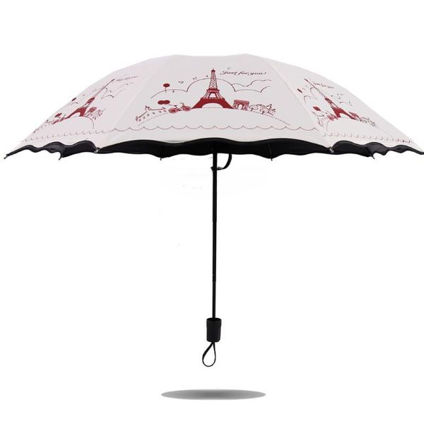 umbrellas iron tower parasol sunshade ultraviolet men and women fold dual purpose black rubber three folding umbrella
umbrellas iron tower parasol sunshade ultraviolet men and women fold dual purpose black rubber three folding umbrella