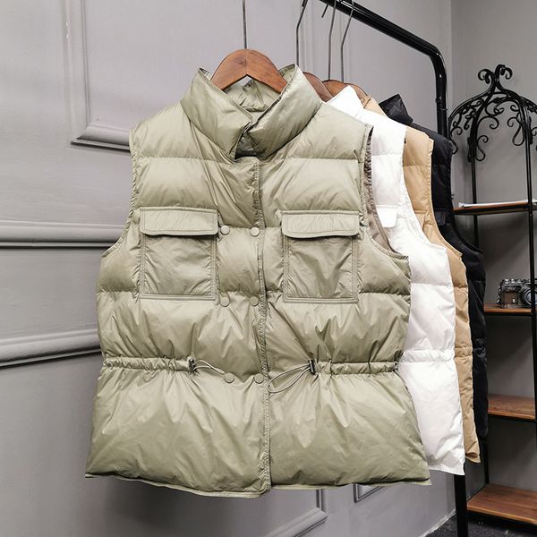 vests 2021 waistcoat women's autumn winter cloth close waist and show thin down et kan light shoulder vt batch, Black;white
vests 2021 waistcoat women's autumn winter cloth close waist and show thin down et kan light shoulder vt batch, Black;white