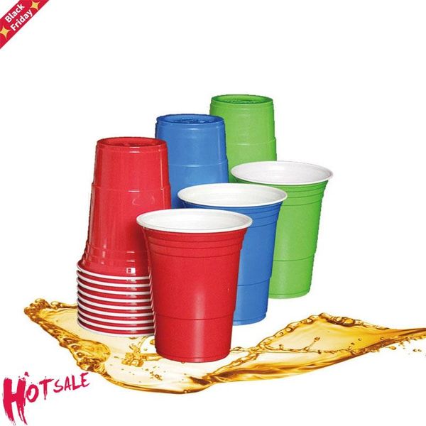 10pcs/set party cup bar restaurant supplies household items for home 450ml red disposable plastic dinnerware
10pcs/set party cup bar restaurant supplies household items for home 450ml red disposable plastic dinnerware