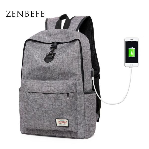 backpack zenbefe usb connection design book bags for school casual travel rucksack daypack oxford men laptop
backpack zenbefe usb connection design book bags for school casual travel rucksack daypack oxford men laptop