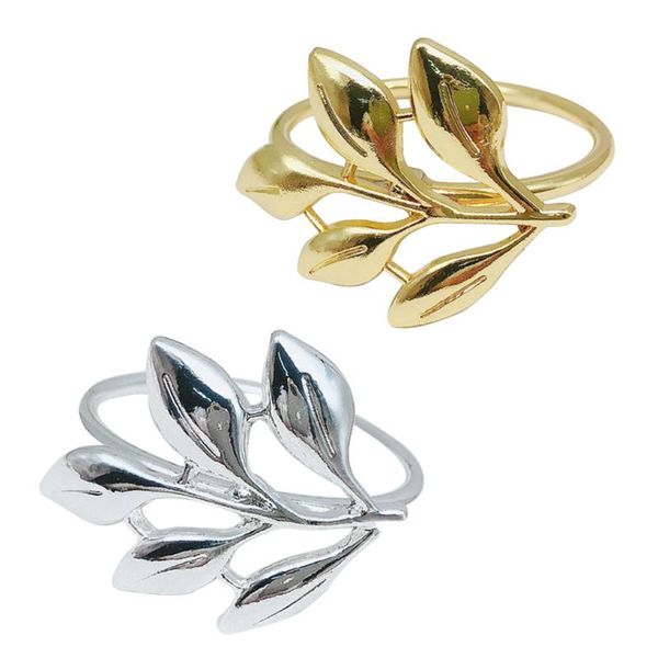 napkin rings 2021 12pcs/set leaf shape banquet holders metal decoration towel buckles
napkin rings 2021 12pcs/set leaf shape banquet holders metal decoration towel buckles