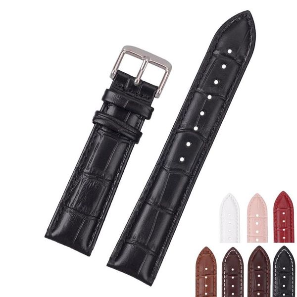 watch bands eache genuine leather alligator pattern band for mand&woman 8 colors 12mm-26mm with 304 stainless steel buckle, Black;brown
watch bands eache genuine leather alligator pattern band for mand&woman 8 colors 12mm-26mm with 304 stainless steel buckle, Black;brown