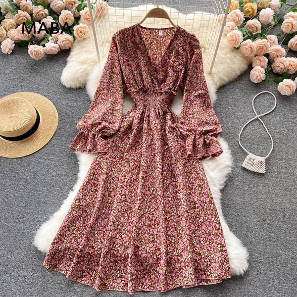 casual dresses long sleeve dress autumn women wear v-neck high waist retro print streetwear robe one piece korea vestidos, Black;gray
casual dresses long sleeve dress autumn women wear v-neck high waist retro print streetwear robe one piece korea vestidos, Black;gray