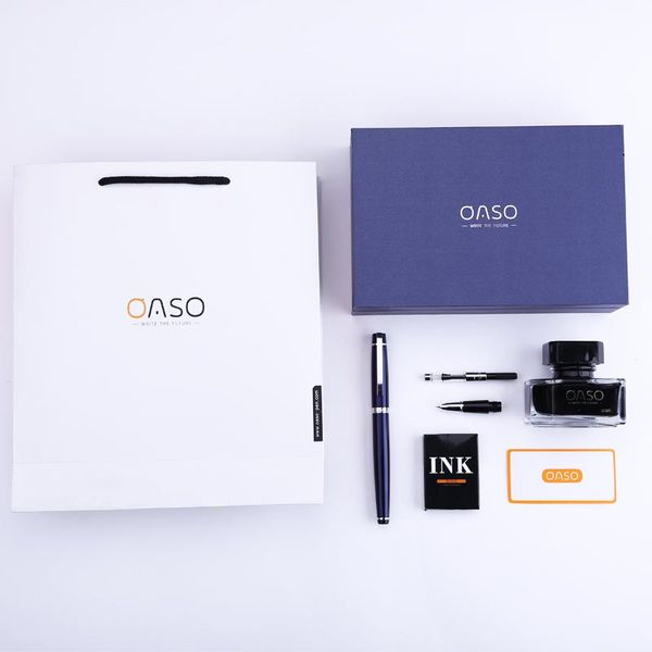 fountain pens oaso pen ink set gift box double nib interchangable ef f for writing business office school supplies
fountain pens oaso pen ink set gift box double nib interchangable ef f for writing business office school supplies