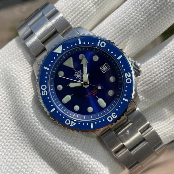 wristwatches steeldive brand sd1996 small abalone 200m waterproof nh35 automatic movement super luminous mens mechanical dive watch, Slivery;brown
wristwatches steeldive brand sd1996 small abalone 200m waterproof nh35 automatic movement super luminous mens mechanical dive watch, Slivery;brown