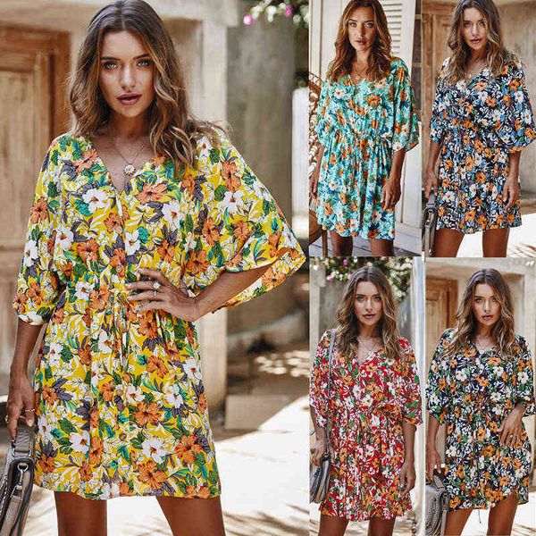 casual dresses independent fashion print element women's 2022 spring dresses, Black;gray
casual dresses independent fashion print element women's 2022 spring dresses, Black;gray