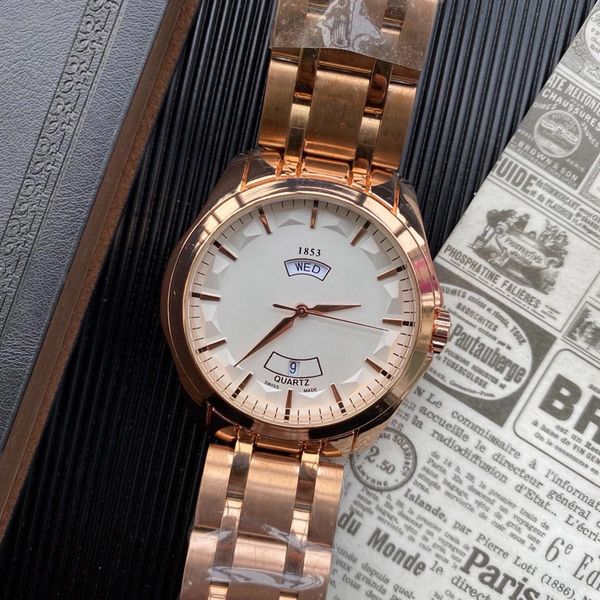 designer watches designer watch luxury watch fashion brand wrist men classic style steel band week calendar quartz 1853 tt64, Slivery;brown
designer watches designer watch luxury watch fashion brand wrist men classic style steel band week calendar quartz 1853 tt64, Slivery;brown