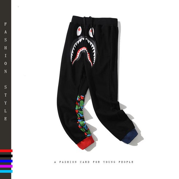 pants trousers beii & ape fashion brand shark camouflage printing casual loose cotton couple leggings women's g, Black
pants trousers beii & ape fashion brand shark camouflage printing casual loose cotton couple leggings women's g, Black
