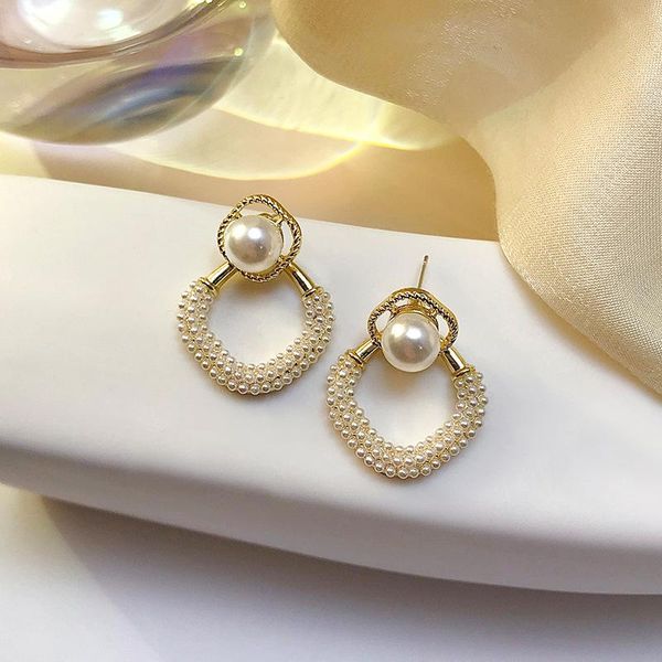 dangle & chandelier 2021 arrival korean style trendy simulated-pearl metal geometric earrings for women fashion jewelry party, Silver
dangle & chandelier 2021 arrival korean style trendy simulated-pearl metal geometric earrings for women fashion jewelry party, Silver