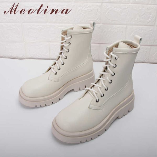 meotina motorcycle boots women shoes platform high heel short boots cross tied thick heels ankle boots autumn winter beige 33-43 210608, Black
meotina motorcycle boots women shoes platform high heel short boots cross tied thick heels ankle boots autumn winter beige 33-43 210608, Black